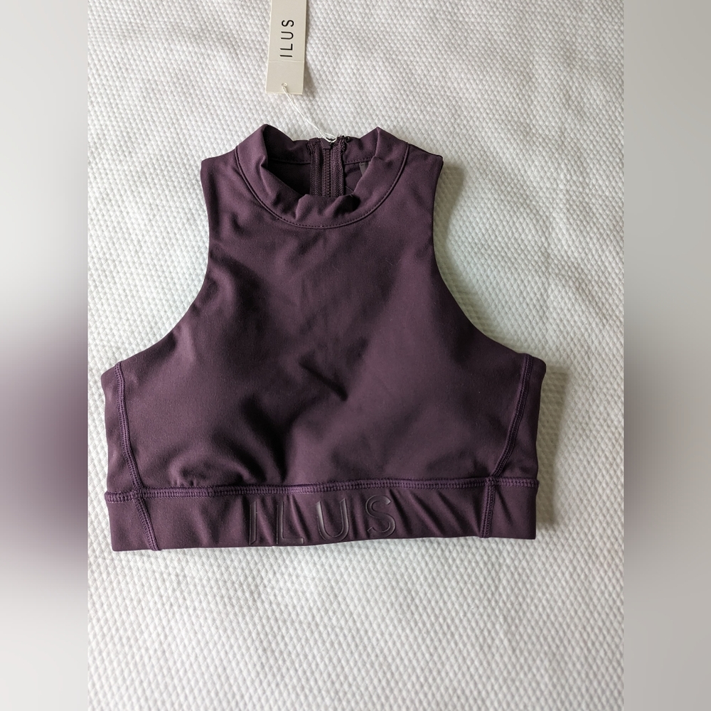 ILUS Label Essential All-In Bra in Wine